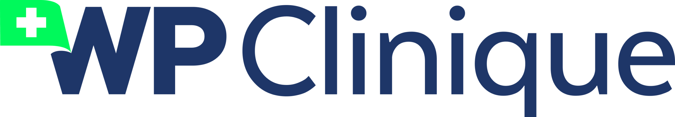 WPClinique logo paysage positif rvb