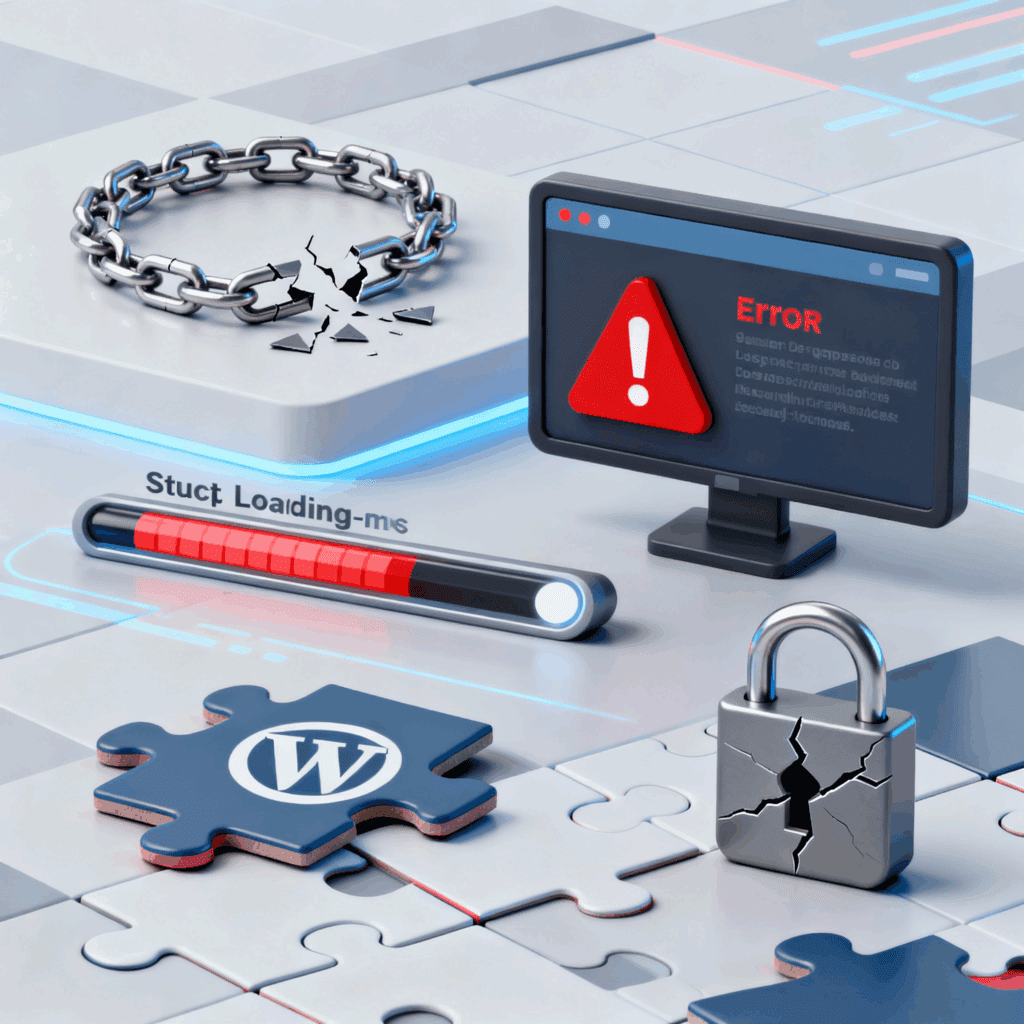 Erreurs courantes WordPress
