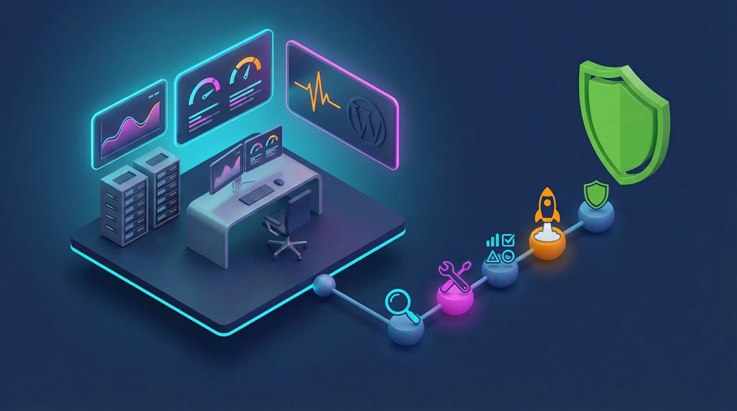 Surveillance WordPress : protocole de suivi post-intervention