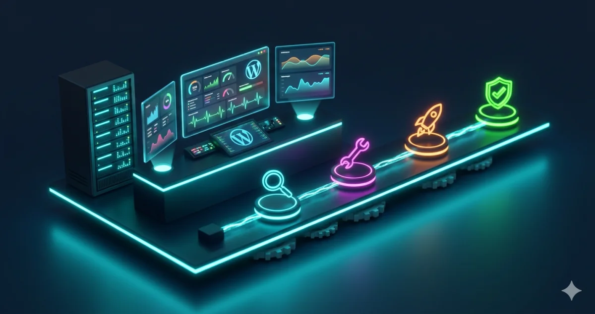 Automatiser la maintenance WordPress avec l’\ »IA : ce qui marche, ce qui est marketing